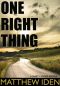 [Marty Singer 03] • One Right Thing